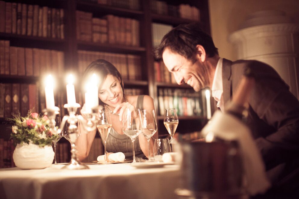 Romantisches Wochenende in Österreich mit einem Candle Light Dinner im Schloss Mondsee