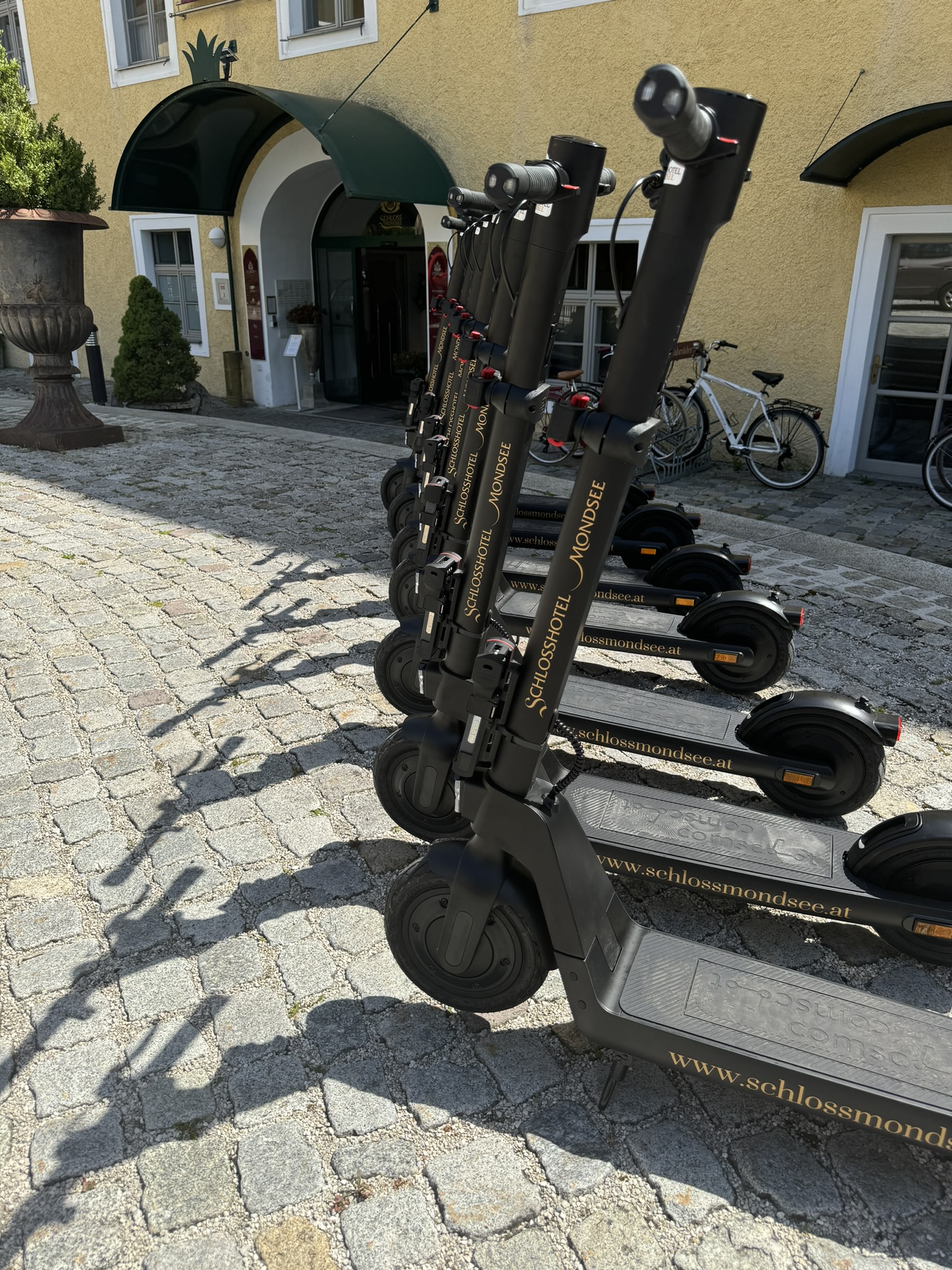 E-Scooter Schlosshotel Mondsee